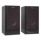 Колонки DIALOG W-204, черные, 2*25W, 2.0, встроенный блок питания, ВН, ЧН (1/2)